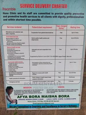 Service Delivery Charter Board 3ftx4ft - thumbnail 2