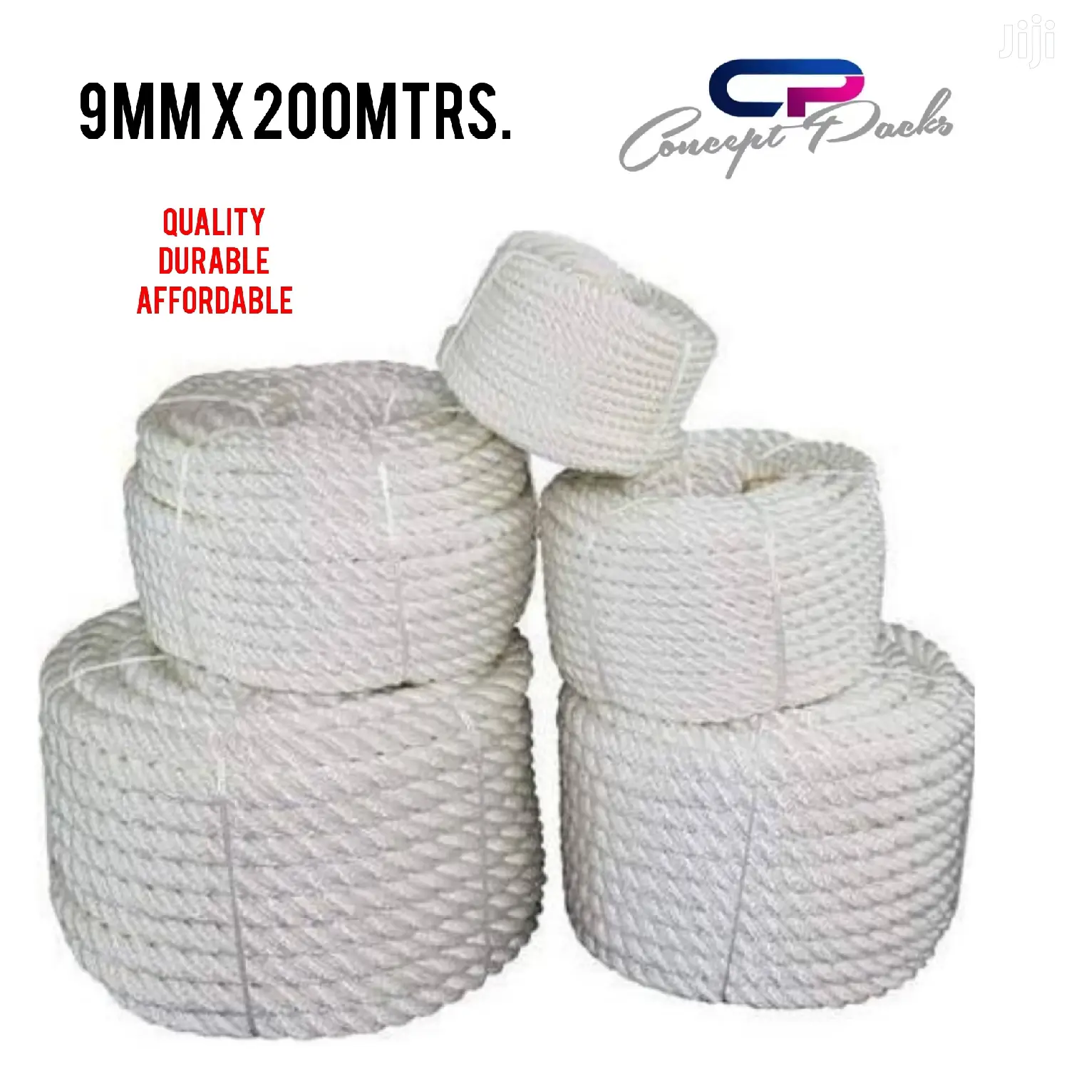 9mm X 200mtrs Nylon Rope. Qualiuty Thick Rope