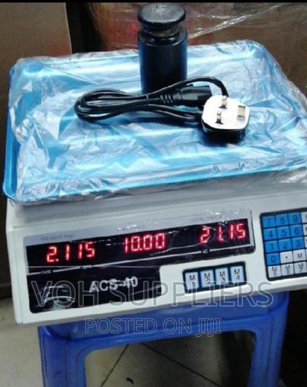 LCD Digital Scale - main view