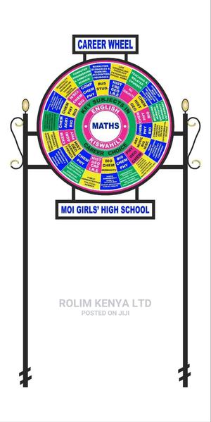 Free Standing Career Wheel 4ft Diameter - thumbnail 2