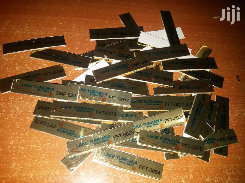 Assest Tags Printing in Nairobi,Kenya