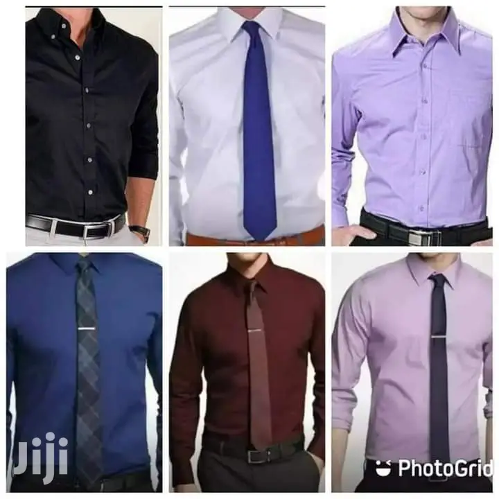 Men Official Shirts Pure Cotton