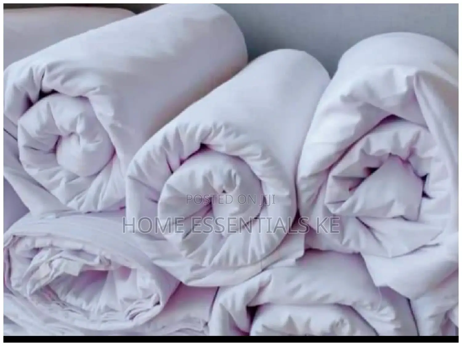 Egyptian White Plain Bedsheet(King Size)