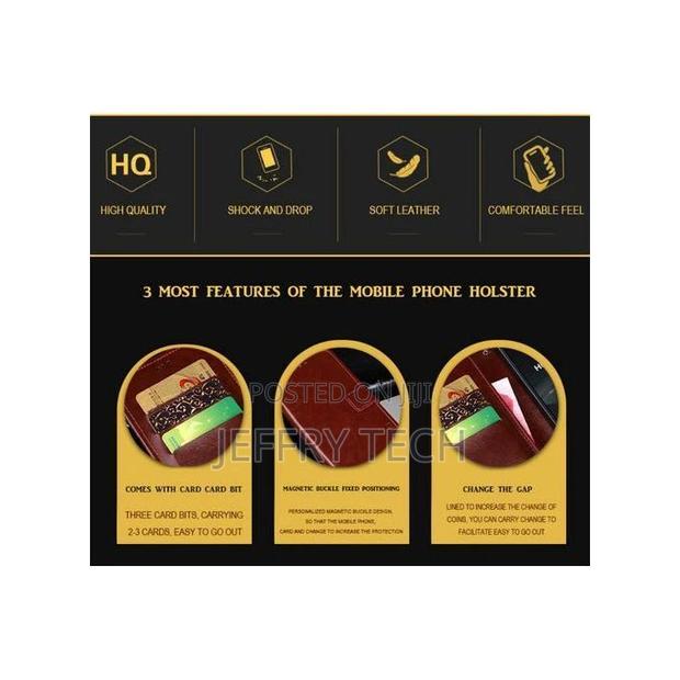 Rich Boss Case for Tecno Camon 12 Leather Flip Case - thumbnail 2