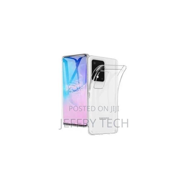 Clear Case for Samsung S20 (Black)