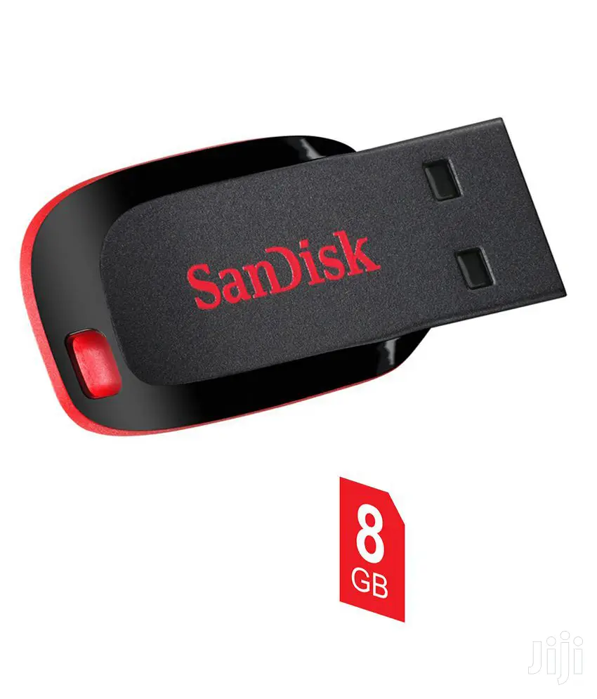 Brand New Sandisk Cruzer Blade 8GB USB 2.0 Flash Disk