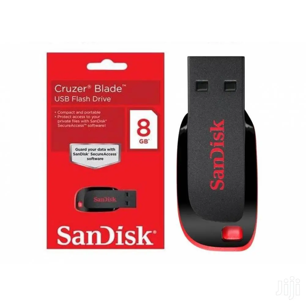 Brand New Sandisk Cruzer Blade 8GB USB 2.0 Flash Disk