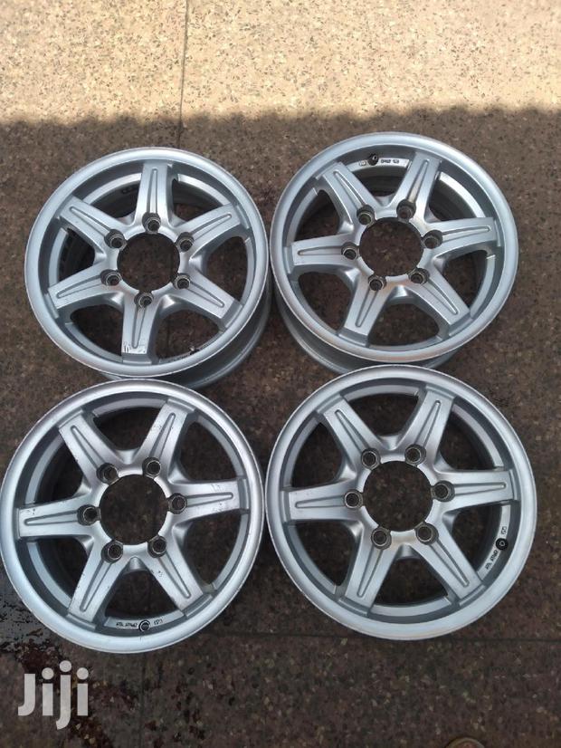 Original Rims Size 15 Inch 6 Holes for Pick UPS Set.