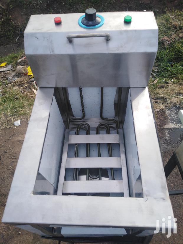 Chip's Fryer-single Double-elements Fryer Pure Stainless - main view