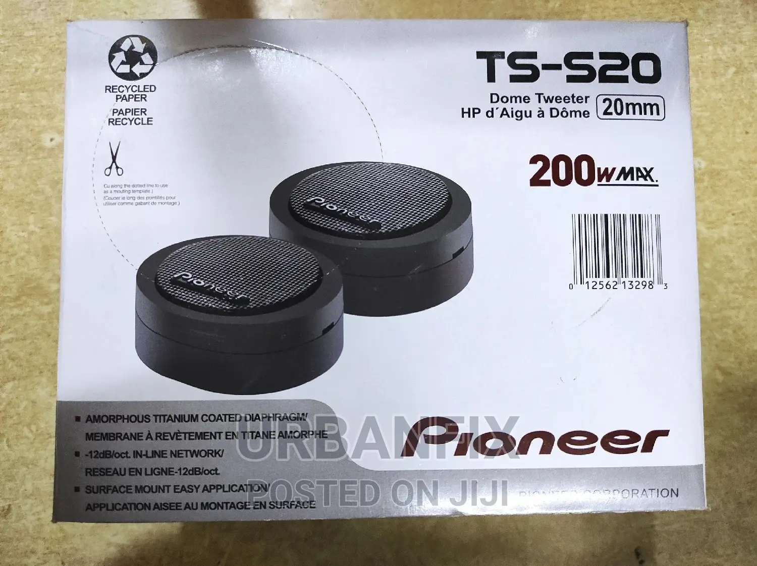 200W 20mm Powerful Pioneer TS-S20 Car Audio Tweeters