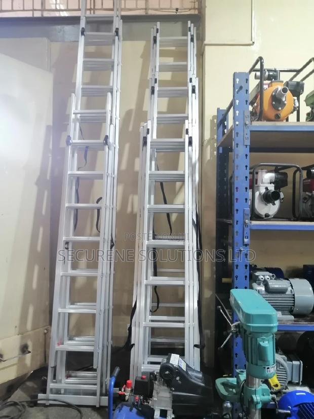 3 by 16 /15 Mtrs Aluminium Triple Extension Ladders