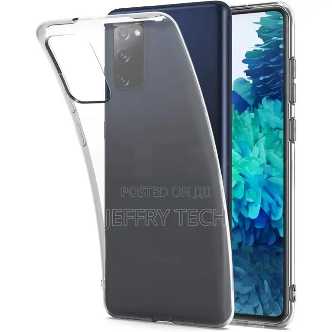 Clear Case for Samsung S20 LITE(Black)