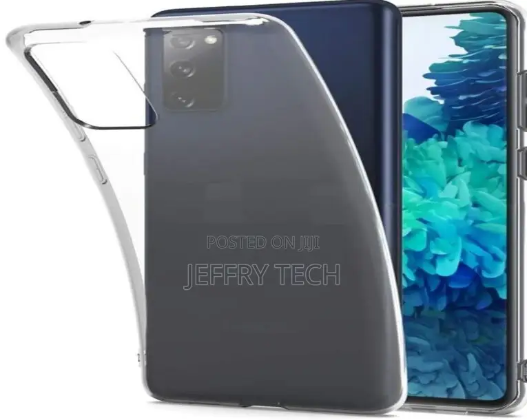 Clear Case for Samsung S20 LITE(Black)