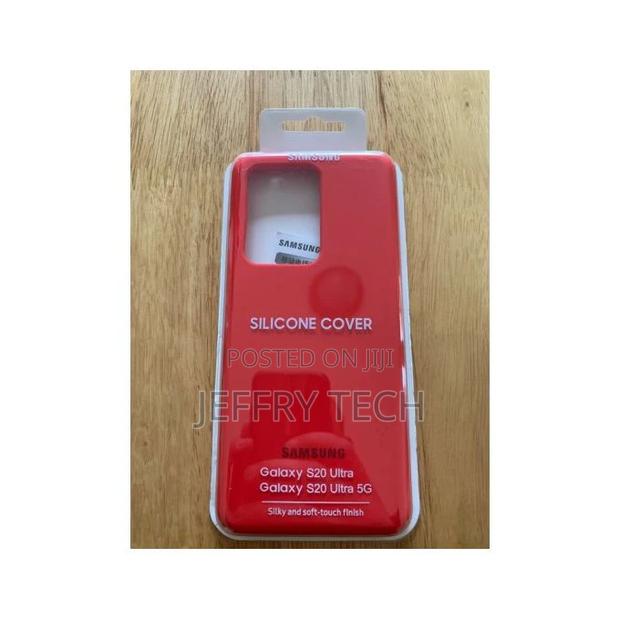 Samsung Silicone Cover for Samsung Galaxy S20 ULTRA - Red
