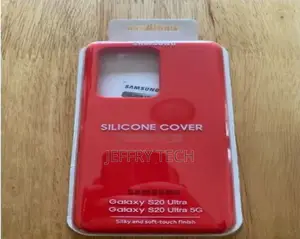 Samsung Silicone Cover for Samsung Galaxy S20 ULTRA - Red
