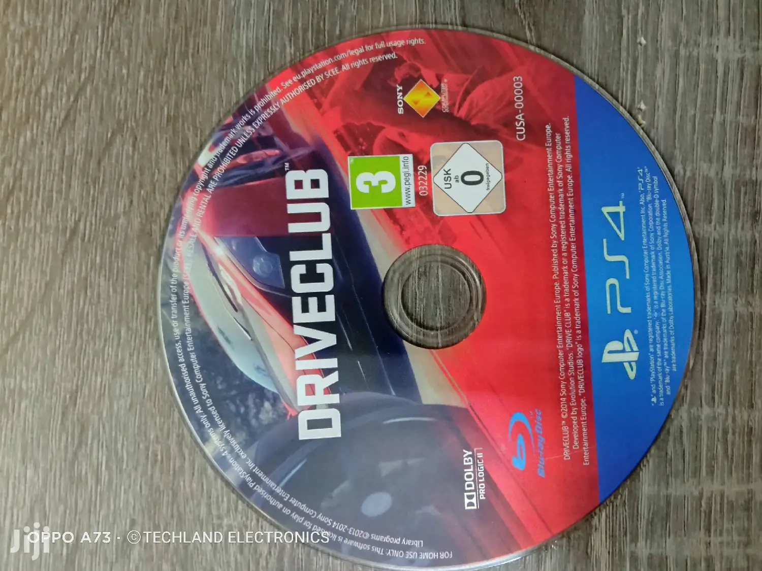 Drive Club Ps 4 Game