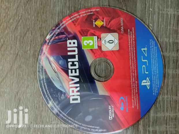 Drive Club Ps 4 Game - main view