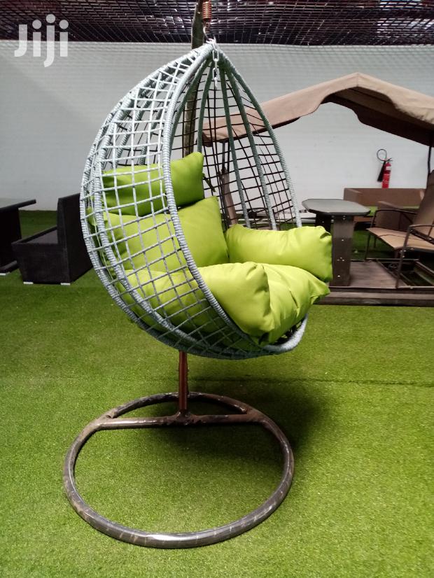 Green Outdoor Swing