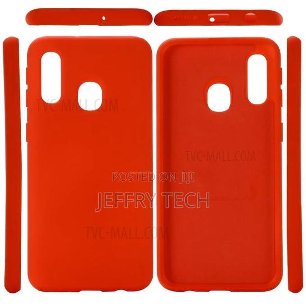 Silicone Cover for Samsung Galaxy A30 - Red