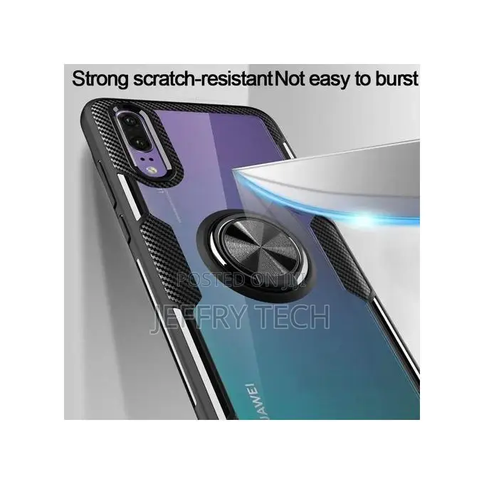 Nokia 6.2 Casing Carbon Fiber Shockproof Case Clear Armor Ma