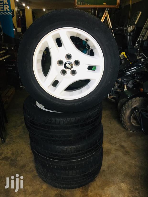 Ex-Uk 4 Landrover Tyres PLUS the Rims