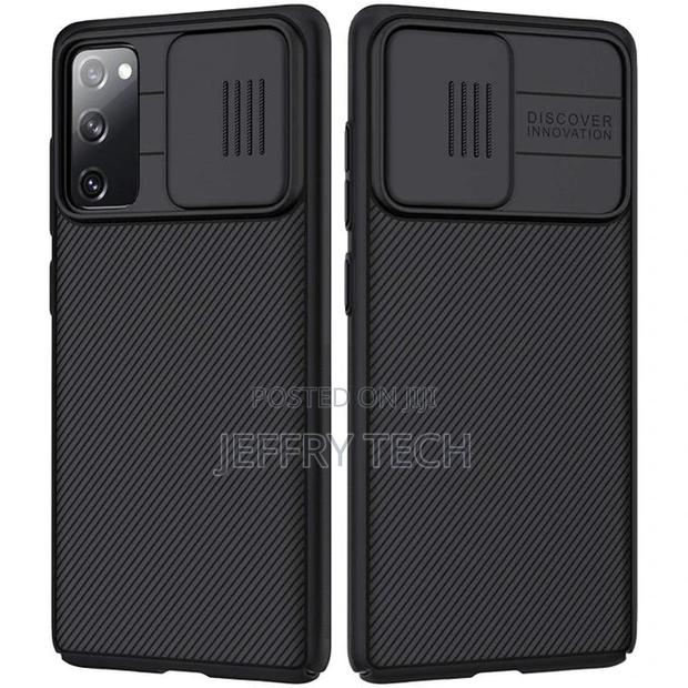 Nilkin Super Frosted Sheild for S20 FE WITH CAMERA SHILD - thumbnail 3