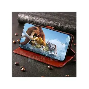 Rich Boss Flip Case for Nokia1+ Plus Cover Brown