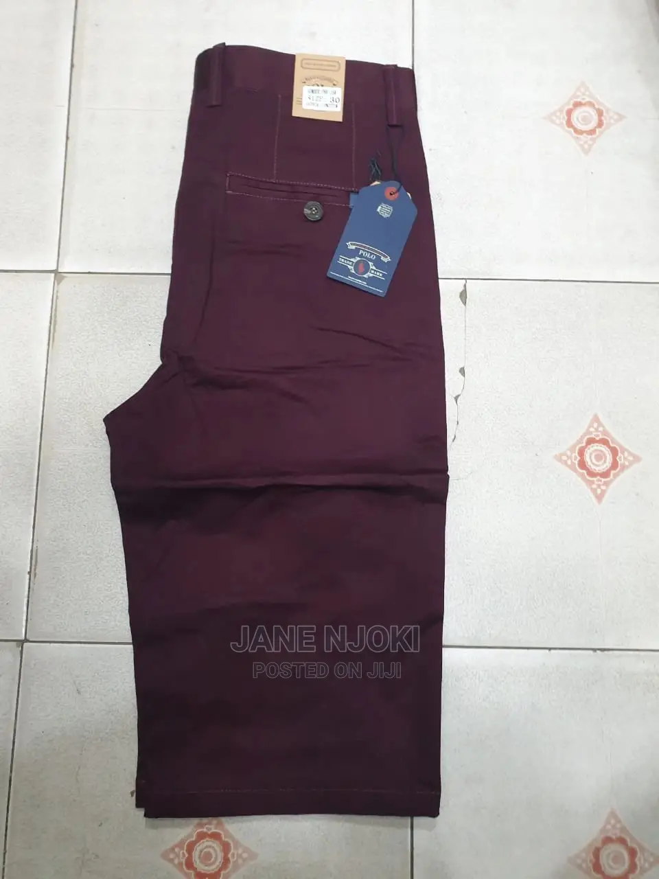 Red Khaki Trouser