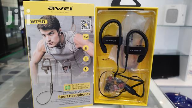 Awei Sport Hook Wireless Earphones. - main view