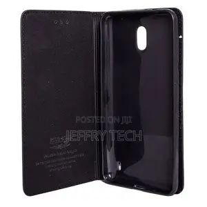 Rich Boss Leather Flip Case for Huawei Y9,Black