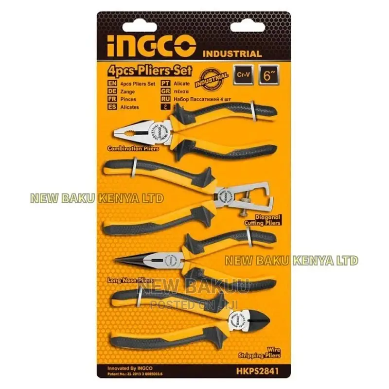 4pcs Pliers Set