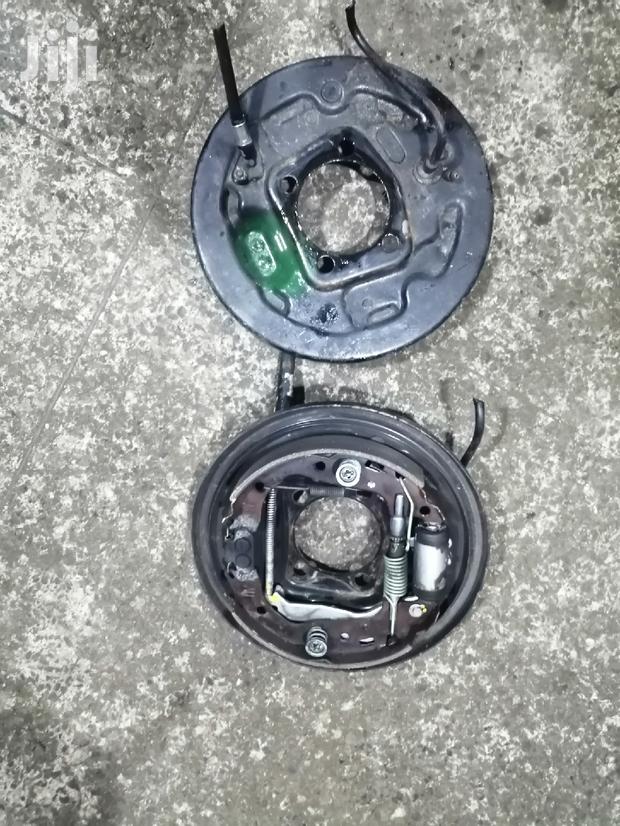 Toyota Belta Rear Drum and Back Plate. - main view