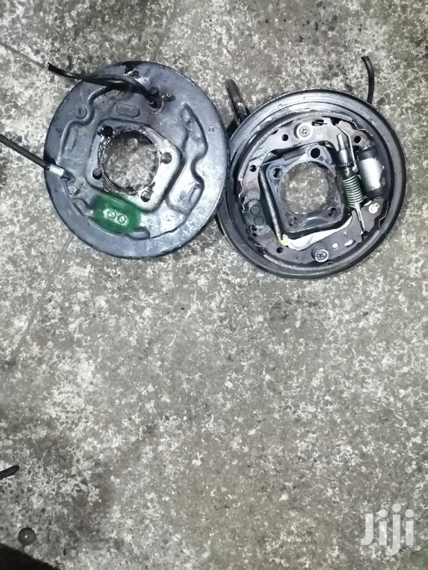 Toyota Belta Rear Drum and Back Plate. - thumbnail 2