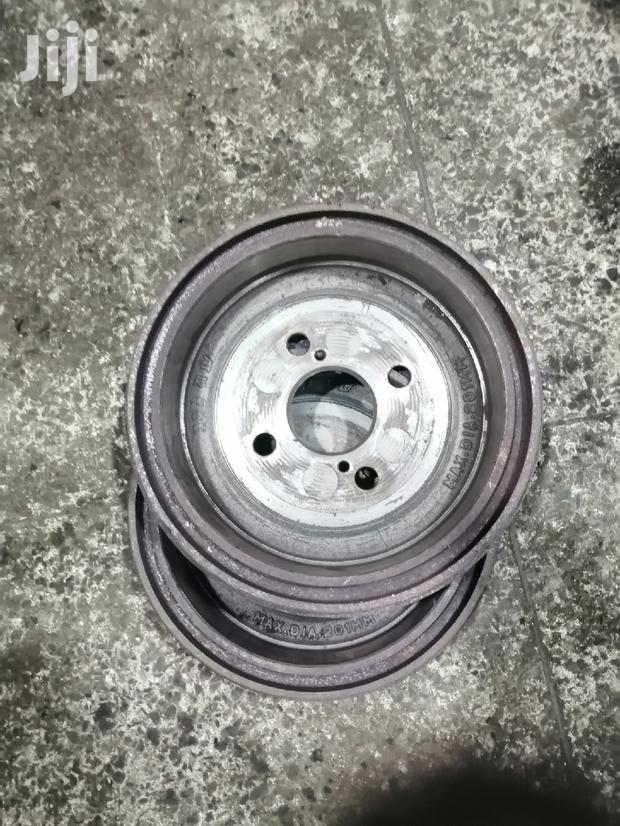 Toyota Ractis Rear Drum and Back Plate.