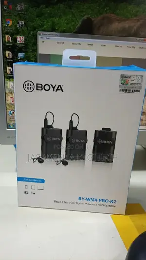 BOYA BY-WM4 PRO-K2 Two-Person Camera-Mount Wireless Mic