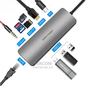 Vention Type C to Multi-Function 9 IN 1 Docking Station