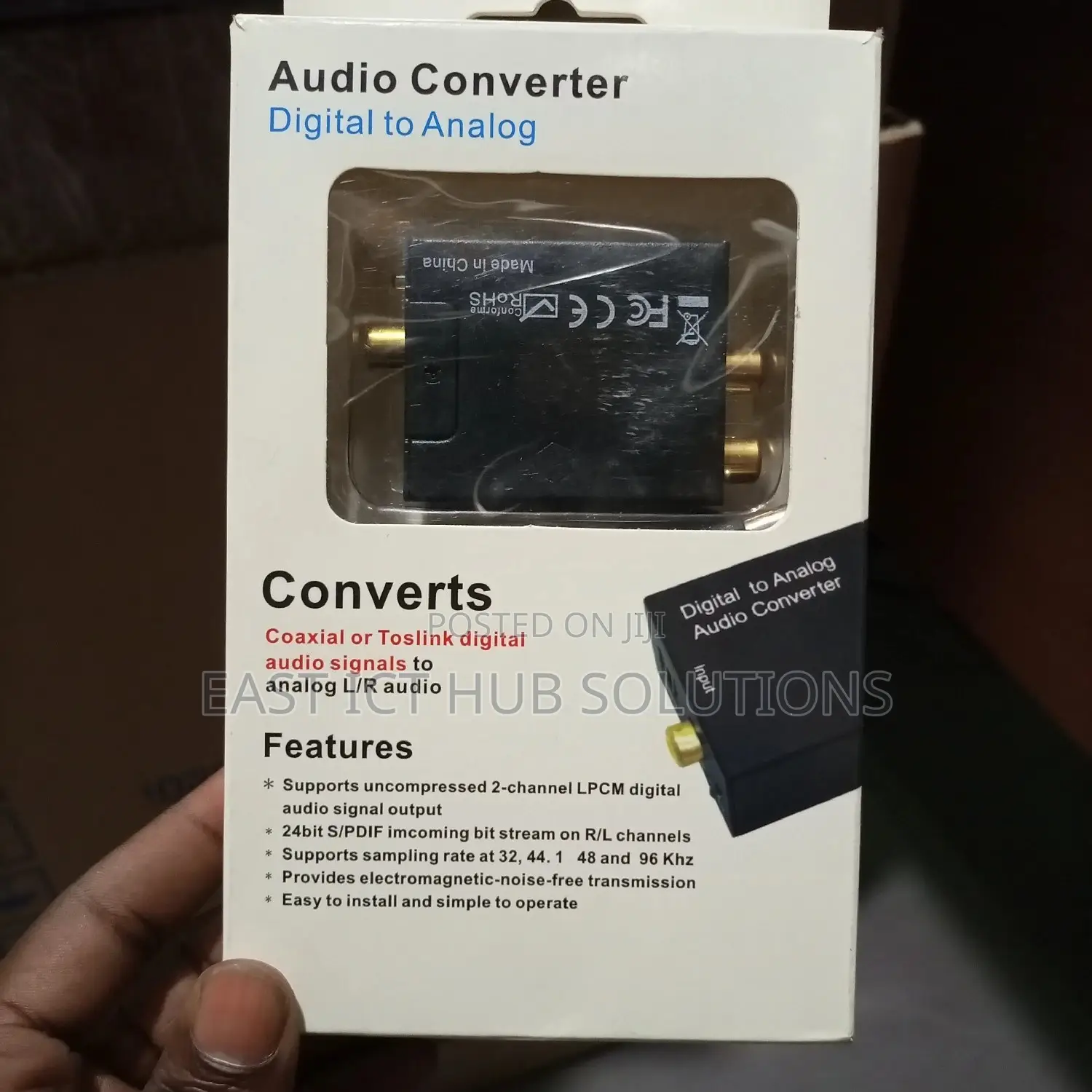 Digital to Analog Audio Convertor