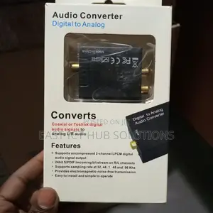 Digital to Analog Audio Convertor
