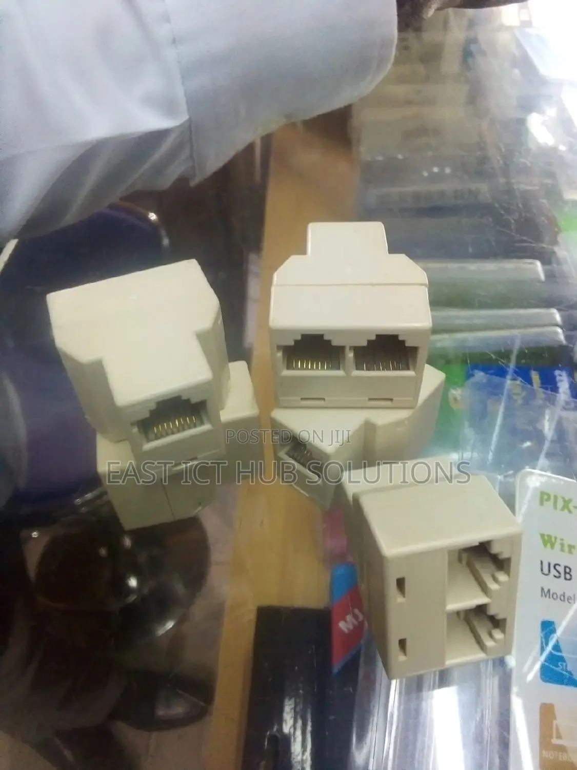 LAN Cable Dual Splitter