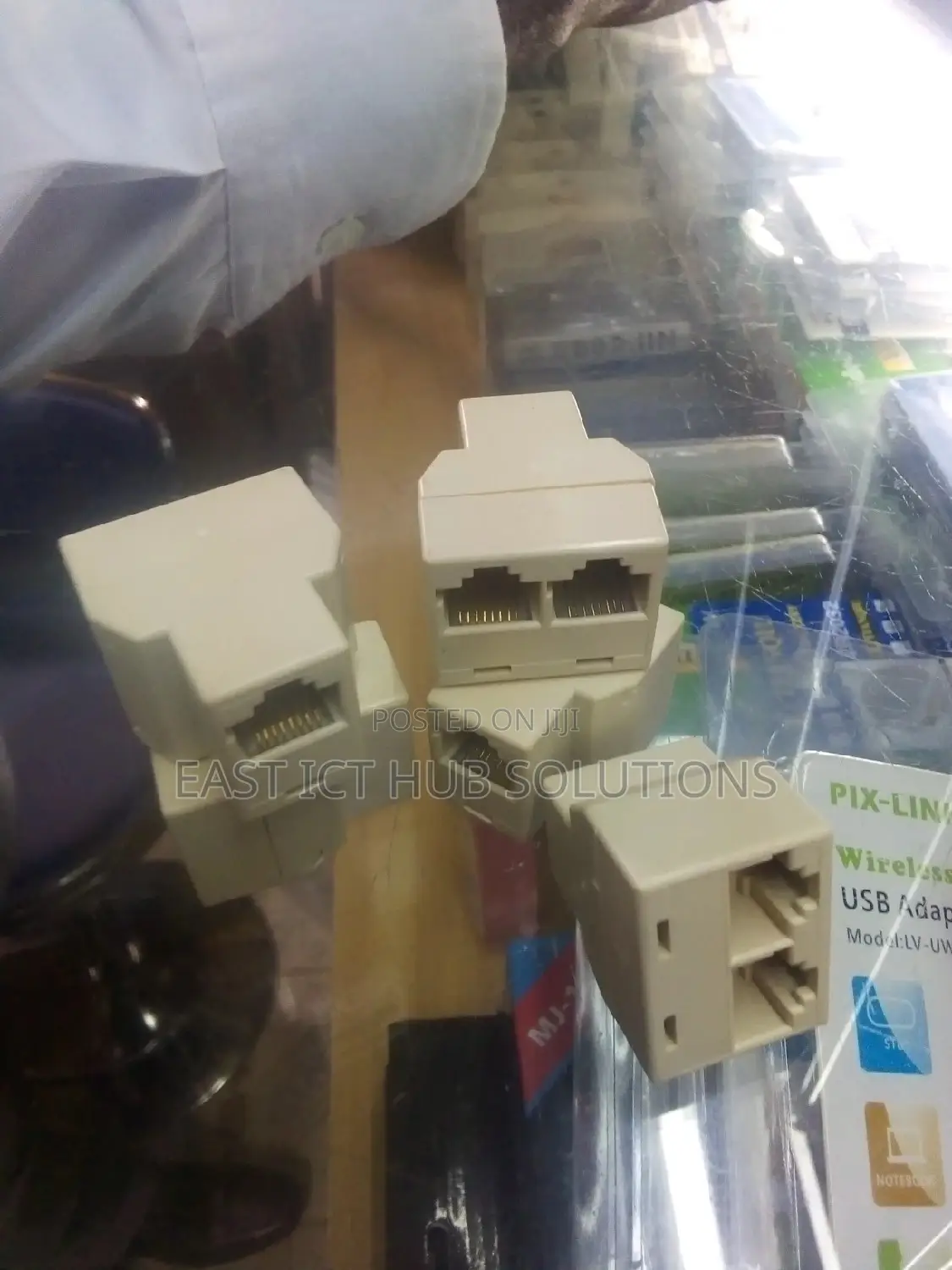 LAN Cable Dual Splitter