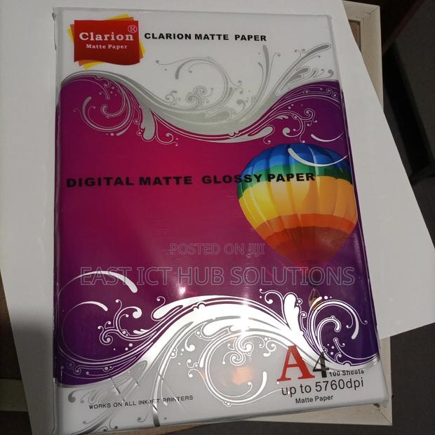 Quality Single Sided Glossy Matte Paper A4 Size - thumbnail 2