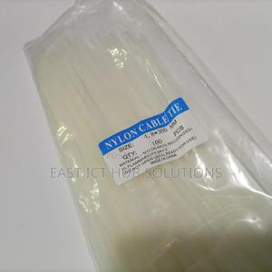 Quality Cable Ties All Sizes, Mild Cream in Color - main view