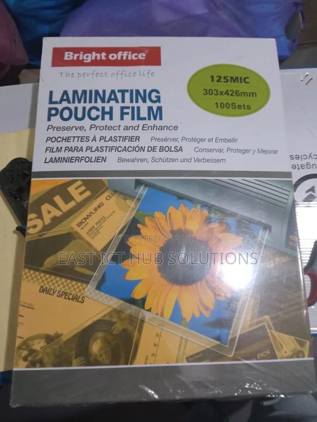 Superior Quality LAMINATING Poaches A3 Size - main view