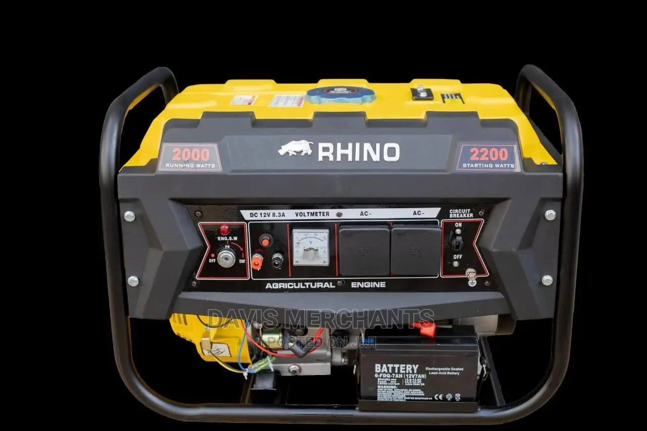 Rhino 2kva Key Start Generator