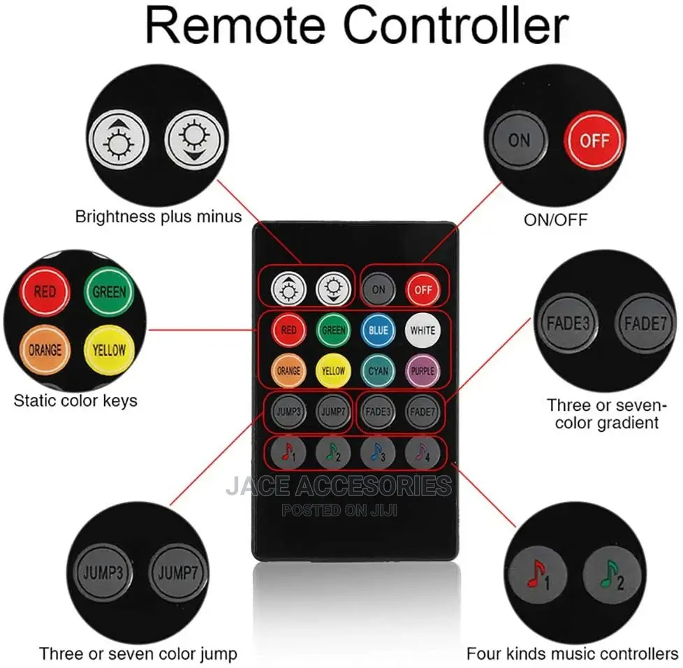 Cool Car Interior Decor 8 Different Colors
