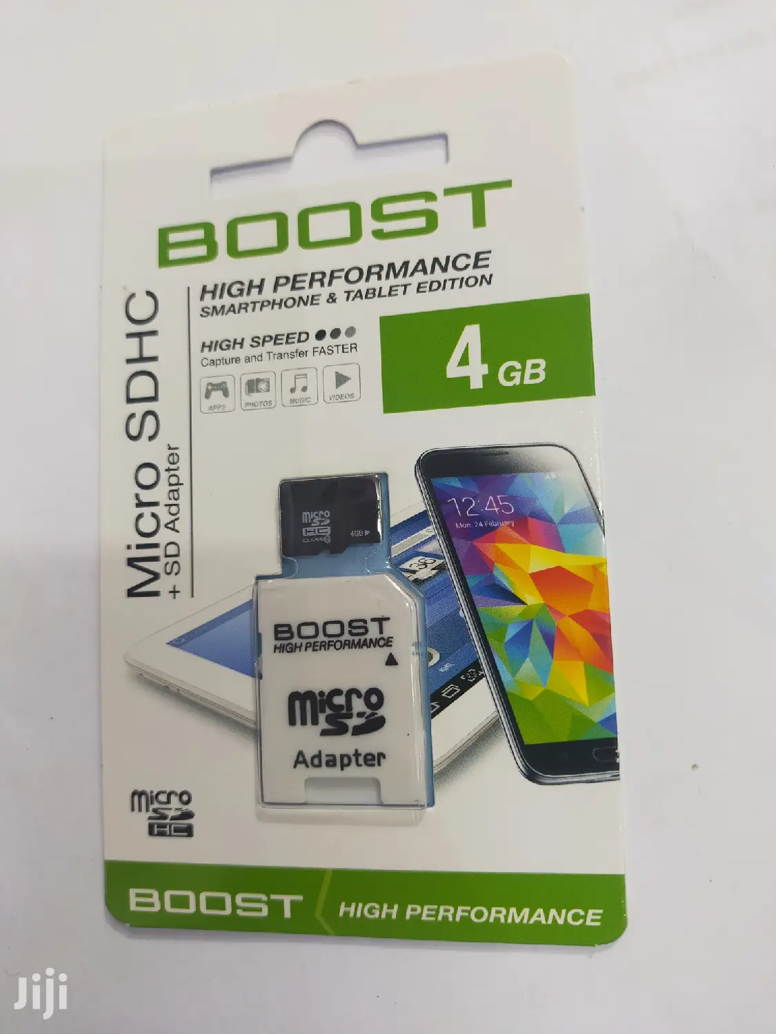 4gb Memory Card +Adapter