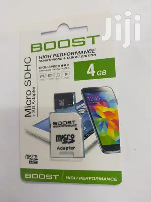 4gb Memory Card +Adapter