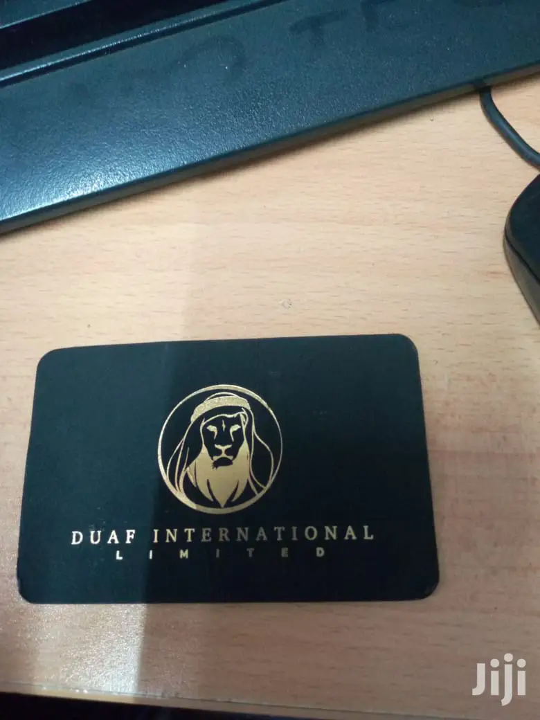 Foiling of Business Cards