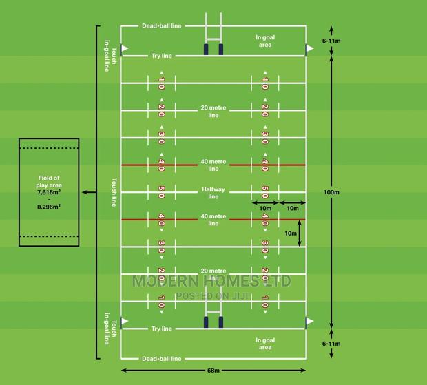 Official Rugby Goal Posts - Pair - thumbnail 2
