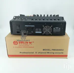 Max PMX808D 8 Channel Powered Mixer Mixing Console Japan